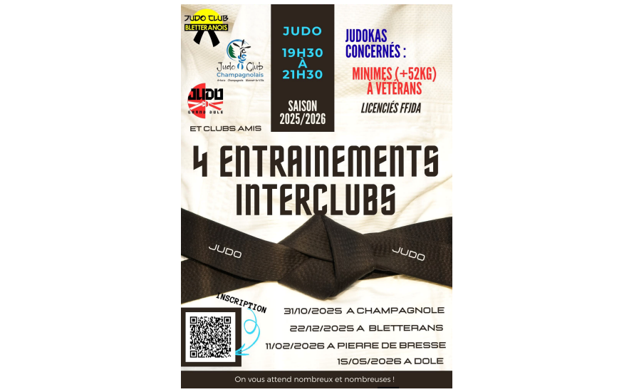 Entraînement InterClubs à Champagnole